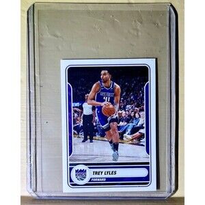 2023-24 Trey Lyles Panini NBA Basketball #459 Sticker Sacramento Kings